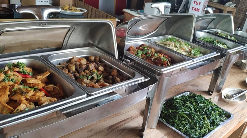 Nhà hàng An Sen có thực đơn đa dạng với các món ăn thuần chay tốt cho sức khỏe