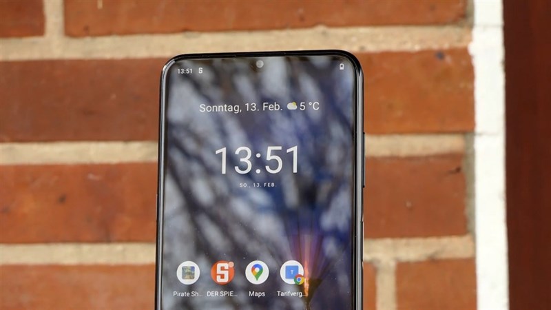 Tần số quét 90 Hz giúp trải nghiệm vuốt chạm trên Nokia G21 khá mượt mà. Nguồn: Handytests Tariftipp.