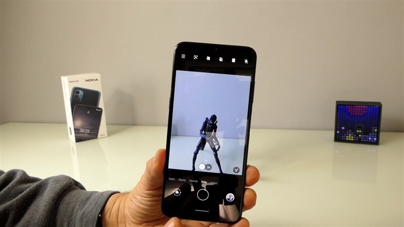 Cụm camera của Nokia G21 được đánh giá là có chất lượng khá tốt. Nguồn: Handytests Tariftipp.