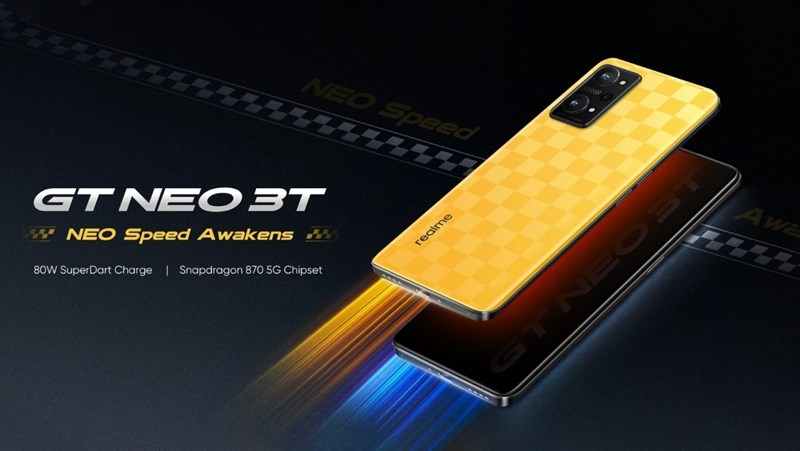 Rò rỉ tài liệu tiếp thị Realme GT Neo 3T, thông số kỹ thuật và tính năng được tiết lộ