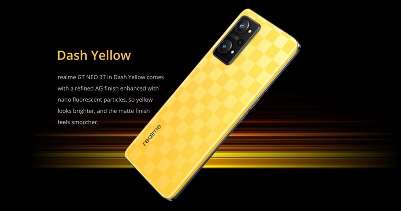 Rò rỉ tài liệu tiếp thị Realme GT Neo 3T, thông số kỹ thuật và tính năng được tiết lộ