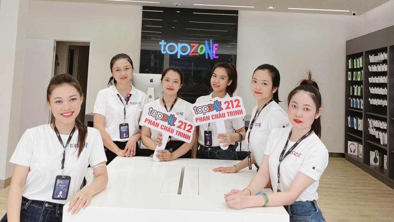 Chúc mừng TopZone chính thức đạt cột mốc 50 cửa hàng Chúc mừng TopZone chính thức đạt cột mốc 50 cửa hàng