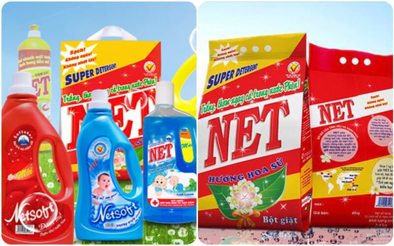 Bột giặt NET còn là đối tác cung ứng các sản phẩm chất tẩy rửa của Unilever