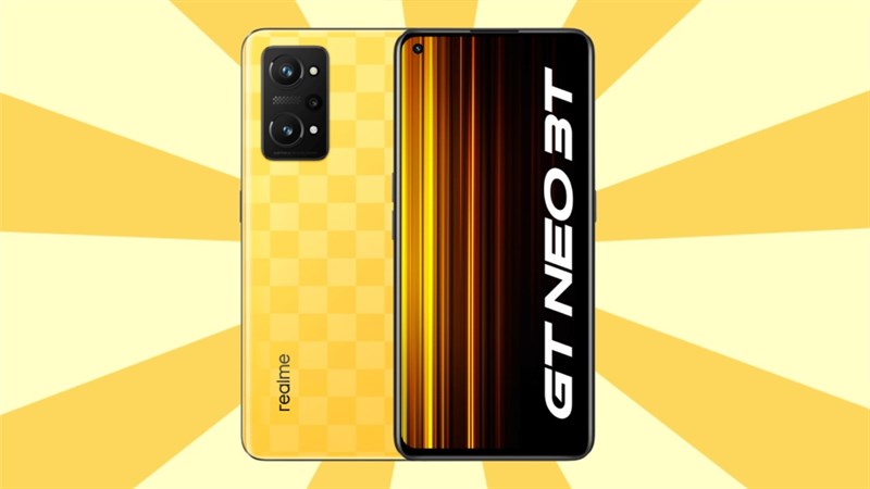 Realme GT Neo 3T ra mắt với màn hình AMOLED 120Hz, Snapdragon 870, sạc 80W