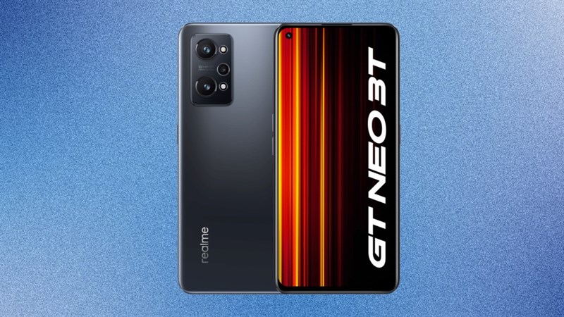 Realme GT Neo 3T ra mắt với màn hình AMOLED 120Hz, Snapdragon 870, sạc 80W