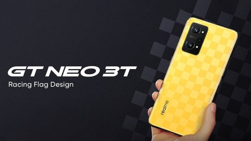 Realme GT Neo 3T ra mắt với màn hình AMOLED 120Hz, Snapdragon 870, sạc 80W