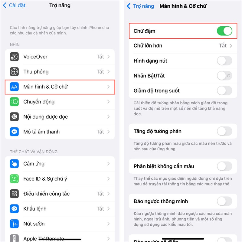 Cách tăng kích thước bàn phím iPhone