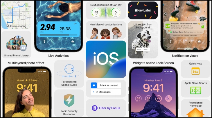 iOS 16 có gì mới? Các tính năng nổi bật và danh sách điện thoại hỗ trợ iOS 16 > Tính năng Live Activities cải tiến chế độ thông báo