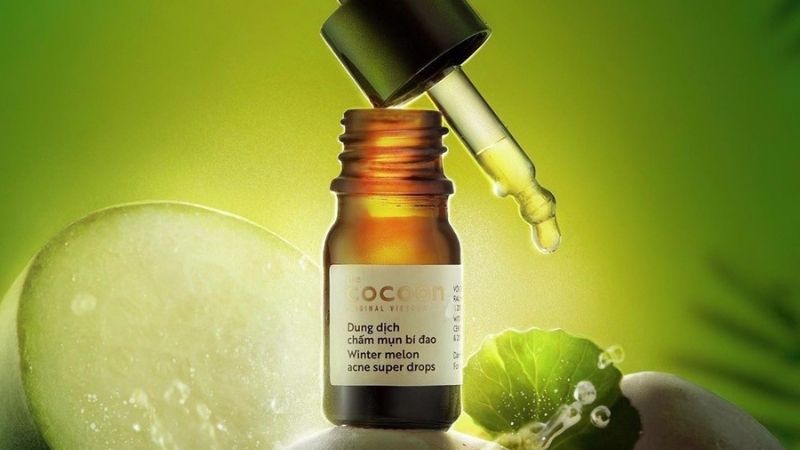Dung dịch chấm mụn Cocoon winter melon acne super drops