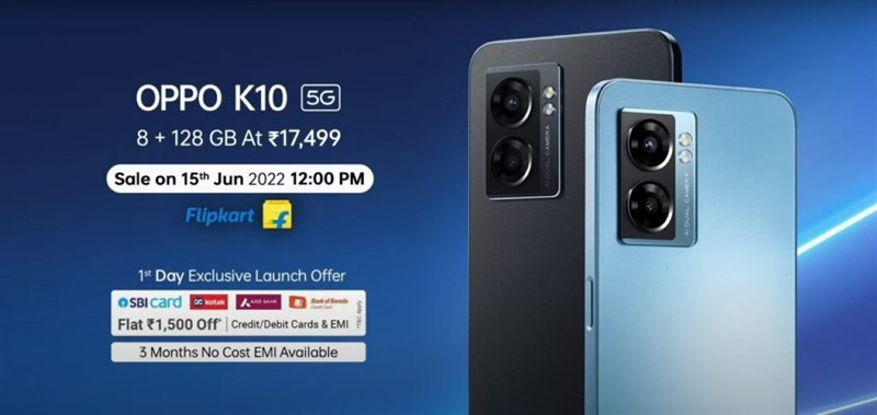 OPPO k10 5G chạy Dimensity 810 ra mắt