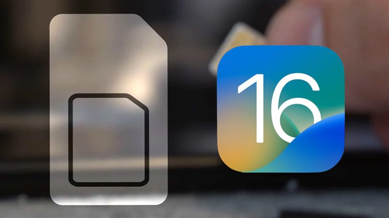 iOS 16 cho phép chuyển eSIM bằng Bluetooth