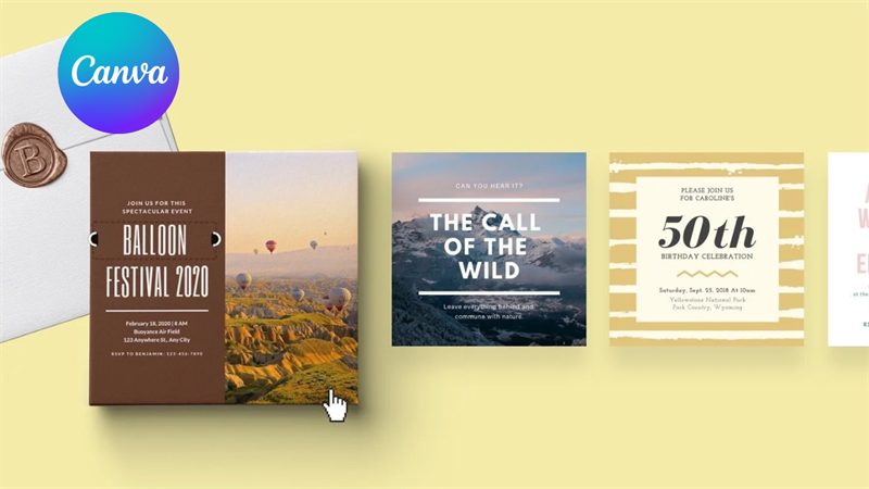 Hướng dẫn sử dụng tính năng Canva làm thiệp mời đẹp ở trên máy tính, laptop