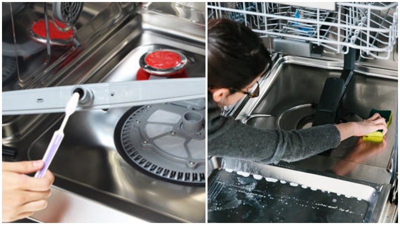 Vì sao chén đĩa có mùi hôi sau khi rửa bằng máy rửa chén?