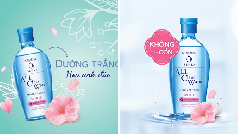 Đối tượng sử dụng của nước tẩy trang Senka Micellar Vibrant White