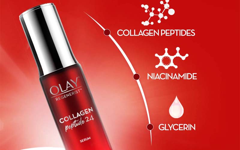 Thành phần của serum vi dưỡng tái tạo da chống lão hóa Olay Collagen