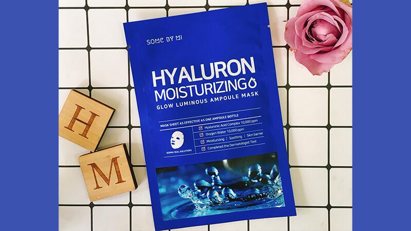 Mặt nạ giấy Some By Mi Hyaluron Moisturizing Glow Luminous Ampoule Mask