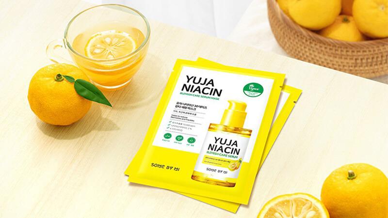 Mặt nạ giấy Some By Mi Yuja Niacin Blemish Care Serum Mask