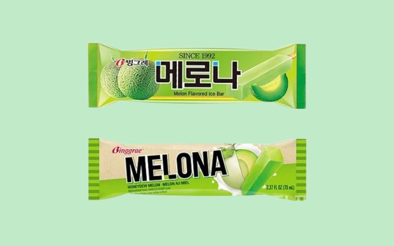 Kem cây dưa lưới Melona