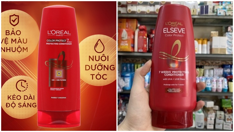 Dầu xả bảo vệ màu tóc nhuộm L'Oréal Elseve Color Protection