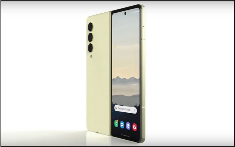 Ảnh concept Galaxy Z Fold4