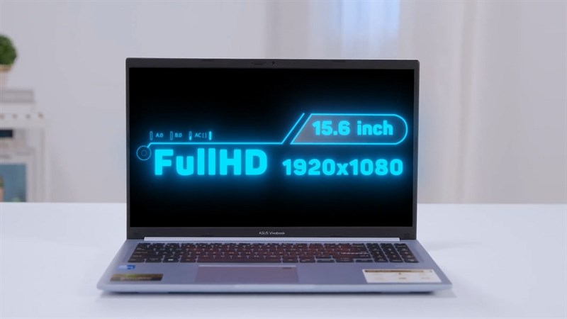 ASUS Vivobook 15 X1502ZA được trang bị màn hình kích thước 15.6 inch với độ phân giải Full HD hiển thị sắc nét