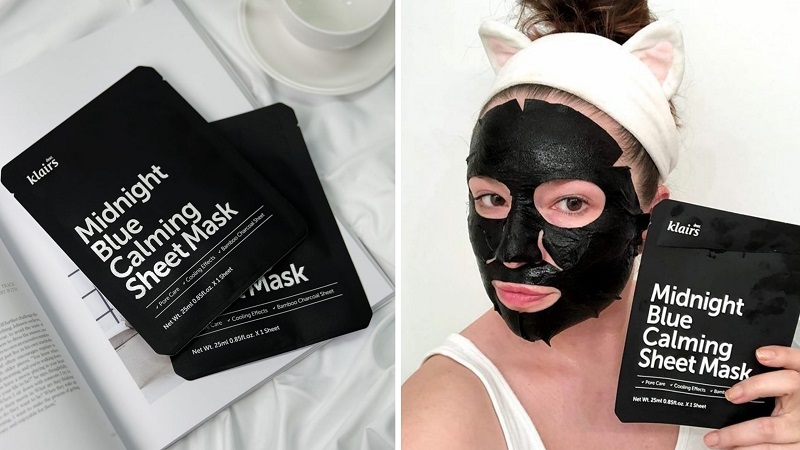 Mặt nạ Midnight Blue Calming Sheet Mask