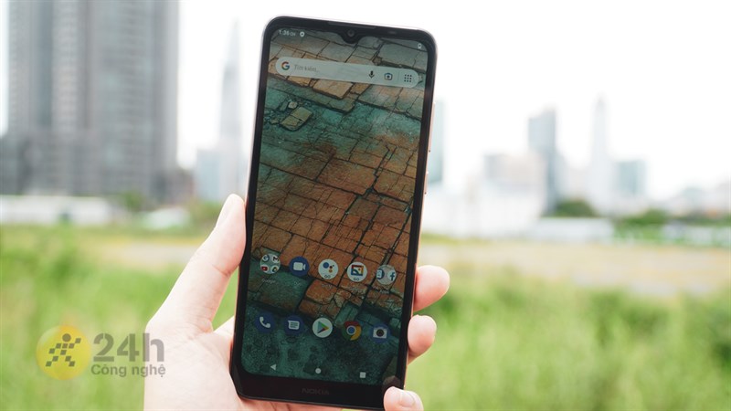 Màn hình của Nokia C20 có kích thước lớn 6.5 inch. Màn hình của Nokia C20 có kích thước lớn 6.5 inch.