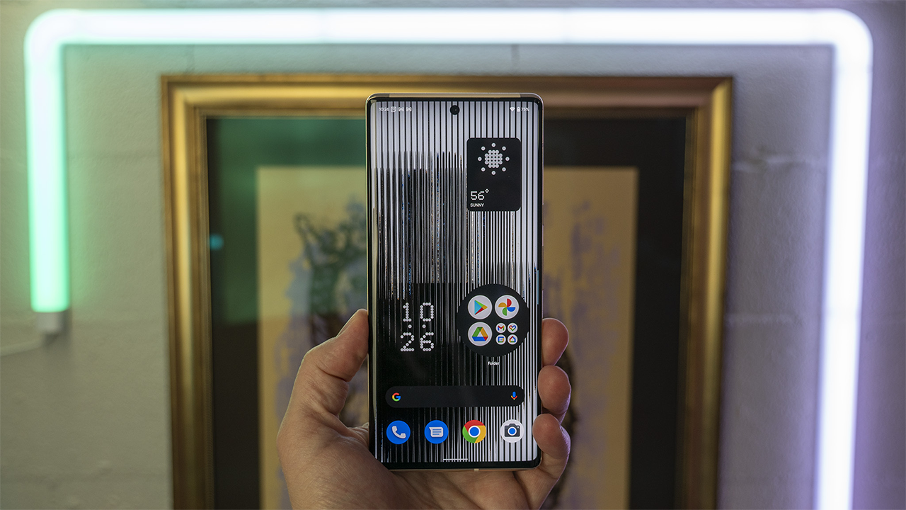 Mặt trước của Nothing Phone 1