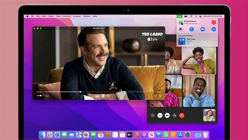 Tính năng SharePlay trên macOS 13 chính thức. Nguồn: MacRumors.