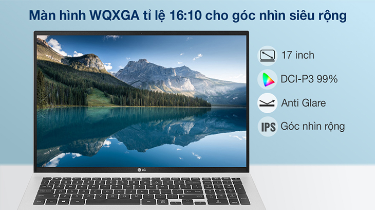 Laptop LG Gram 17 2021 i7 1165G7/16GB/512GB/Win10