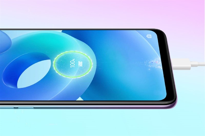 Sạc siêu nhanh trên OPPO A95.