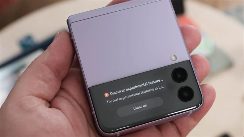 Rò rỉ hình ảnh thực tế của Galaxy Z Flip4