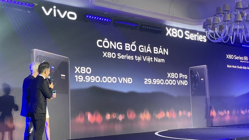 Vivo X80 Series có giá bán hấp dẫn từ 19.9 triệu