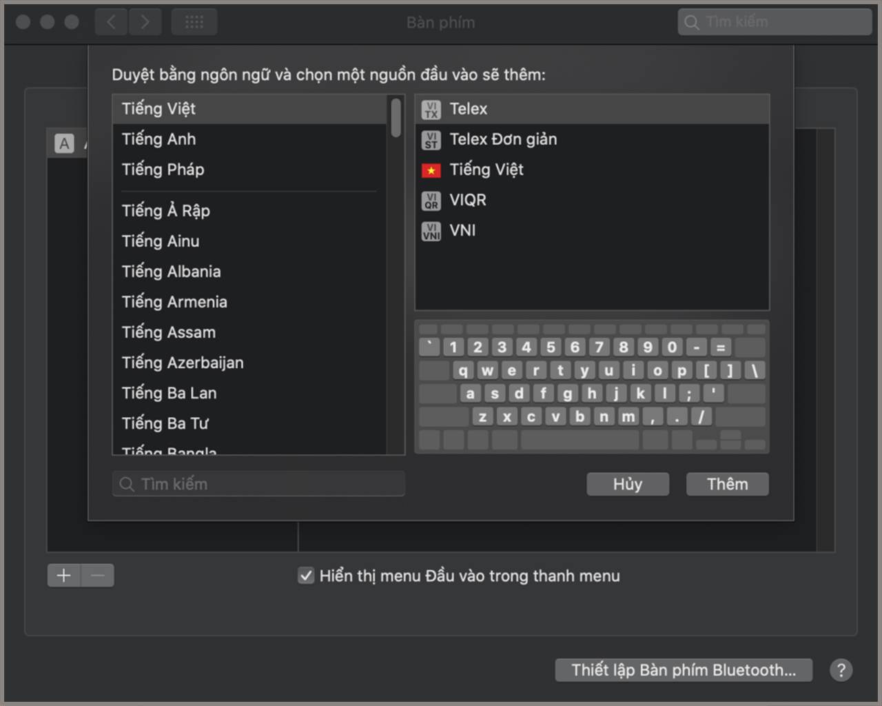 Lỗi gõ chữ trên MacBook