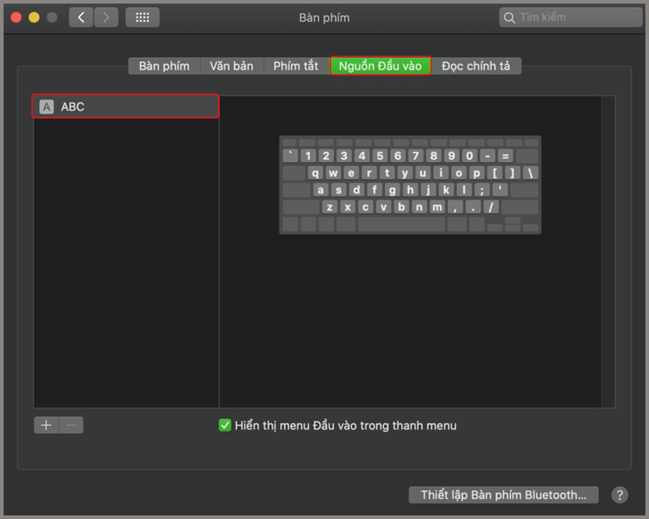 Lỗi gõ chữ trên MacBook 