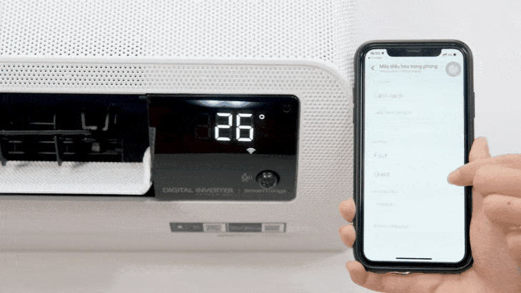 Điều khiển nhiệt độ từ xa thông qua ứng dụng SmartThings