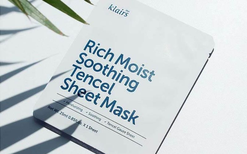 Đối tượng sử dụng của mặt nạ Klairs Rich Moist Soothing Tencel Sheet Mask