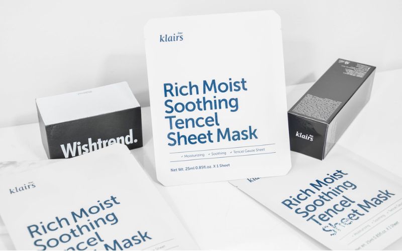 Mặt nạ dưỡng ẩm Klairs Rich Moist Soothing Tencel Sheet Mask có tác dụng phụ không?