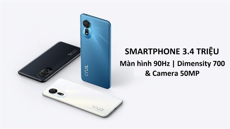 Coolpad Cool 20s ra mắt với màn hình 90Hz, Dimensity 700 và camera 50MP