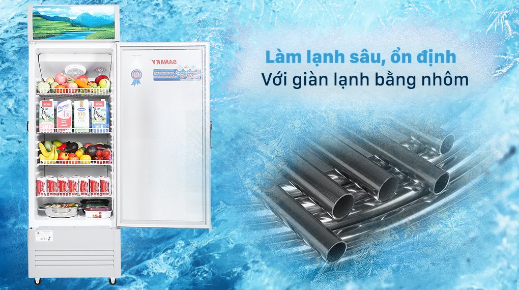 Dàn lạnh bằng ống nhôm