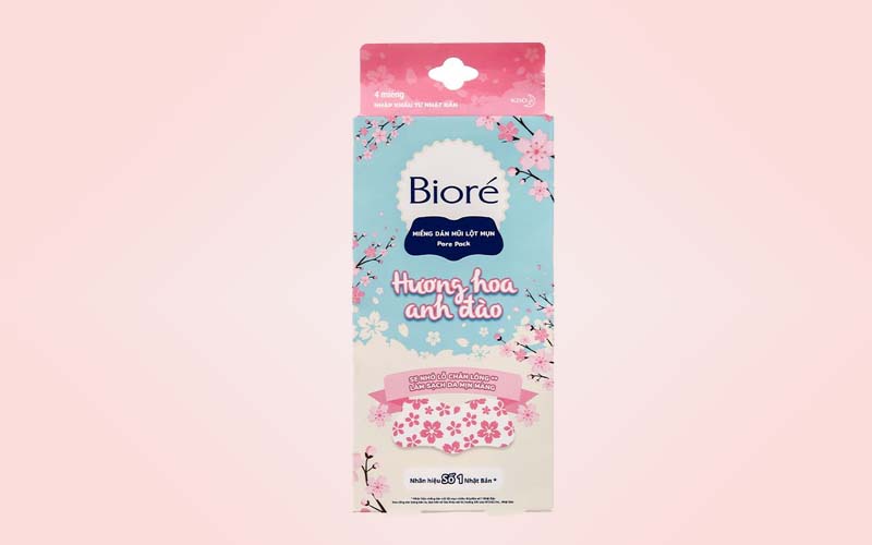 Miếng dán lột mụn nữ có hương Biore