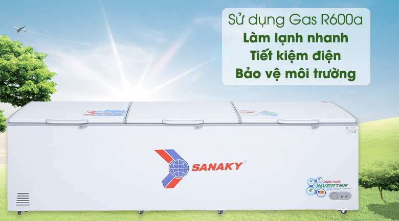 Sử dụng Gas R600a