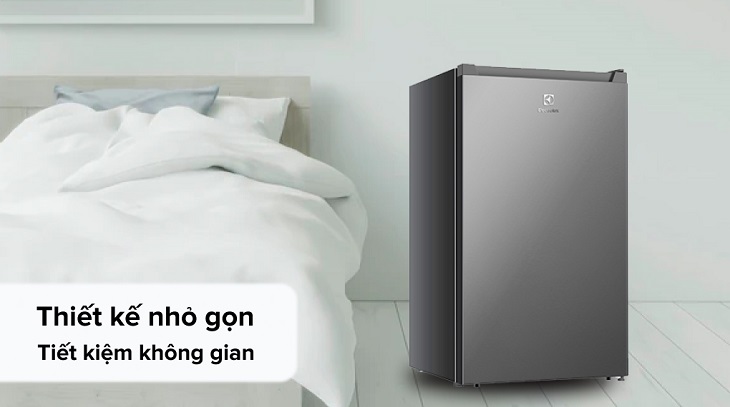 Tủ lạnh Electrolux 94 Lít EUM0930AD-VN có thiết kế nhỏ gọn, phù hợp với mọi không gian