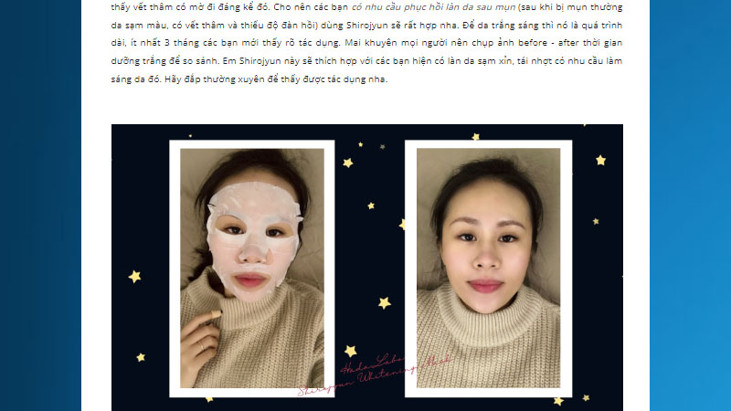 Review tại trang mailovesbeauty