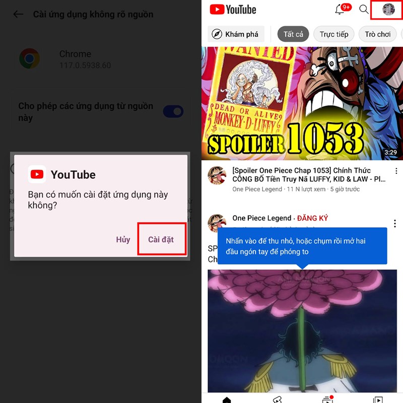 Cách tải YouTube ReVanced 18.35.36