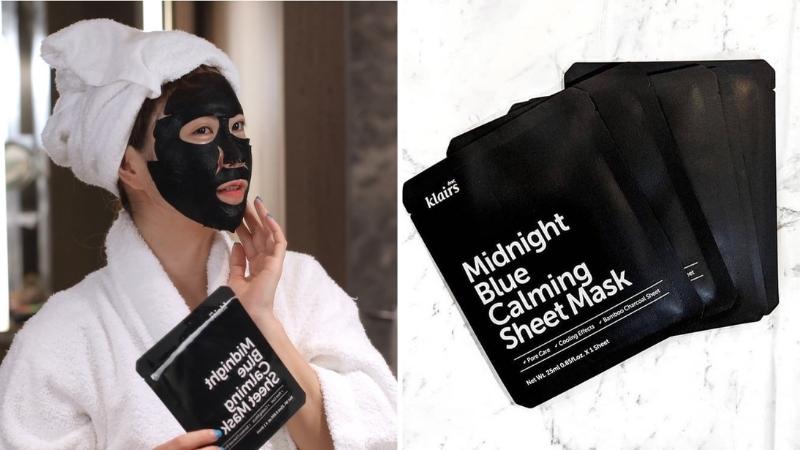 Đối tượng sử dụng của mặt nạ Klairs Midnight Blue Calming Sheet Mask