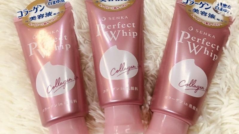 Sữa rửa mặt Senka Perfect Whip Collagen In màu hồng có tác dụng phụ không?
