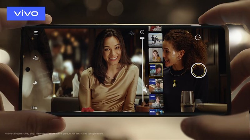 Chọn màu video 'chuẩn điện ảnh' thật dễ với Vivo X80 series