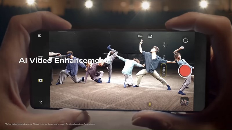 Vivo X80 và Vivio X80 Pro có thể tối ưu chất lượng video với AI thế hệ mới