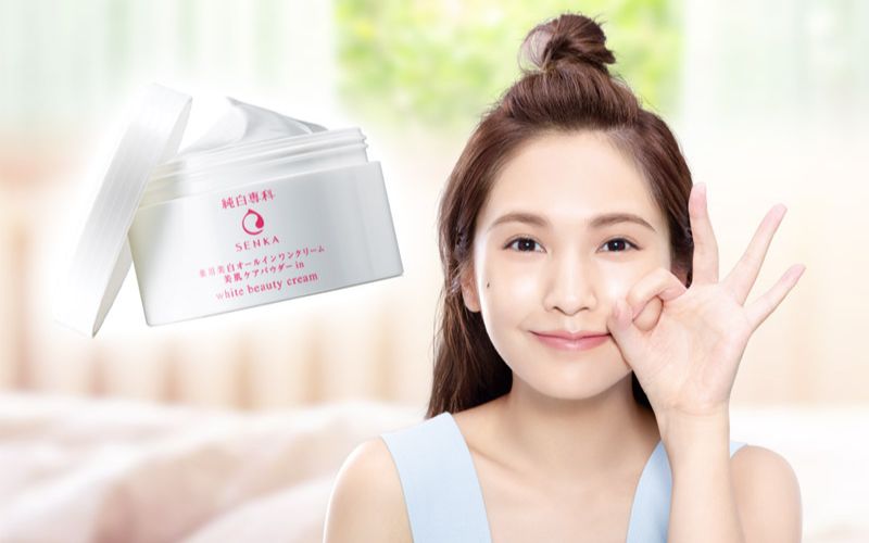 Đối tượng sử dụng kem dưỡng trắng da 3 trong 1 Senka White Beauty Cream